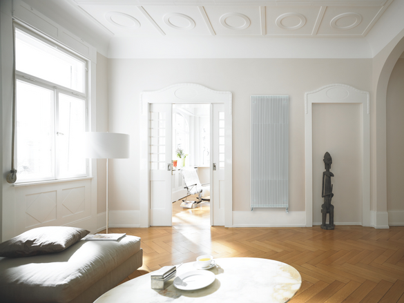 Rendering Orbis Decorative radiator Front view