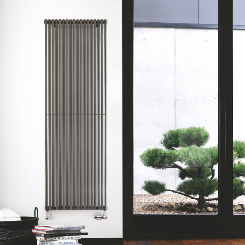 Rendering Zehnder Kleo Decorative radiator Front view
