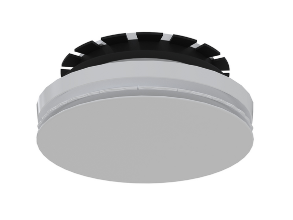 Rendering Zehnder ComfoValve Luna S125 Comfortable indoor ventilation Angled view
