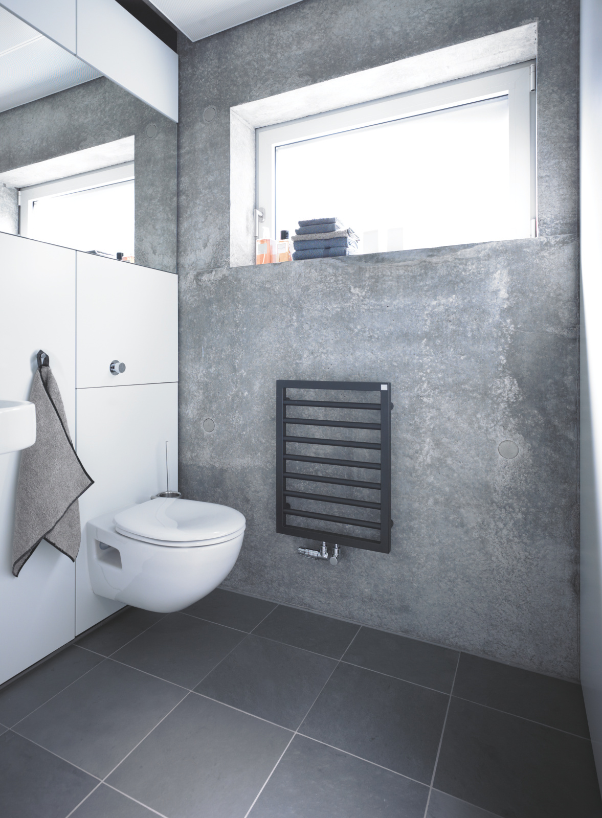 Rendering Zehnder Subway Decorative radiator Front view
