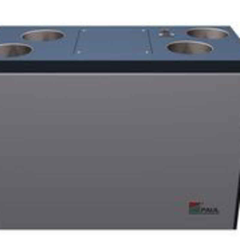 Cut-Out Zehnder Focus 250 Comfortable indoor ventilation Front view